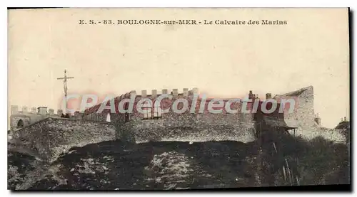 Cartes postales Boulogne Sur Mer Le Calvaire Des Marins