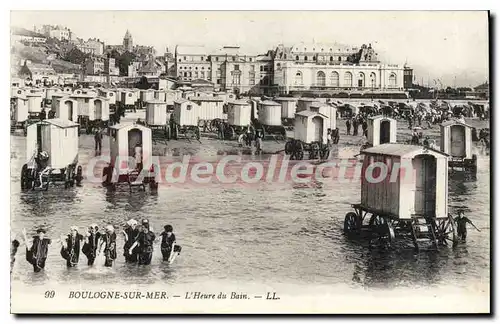 Ansichtskarte AK Boulogne Sur Mer L'Heure Du Bain