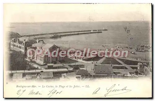 Cartes postales Boulogne Sur Mer Le Casino