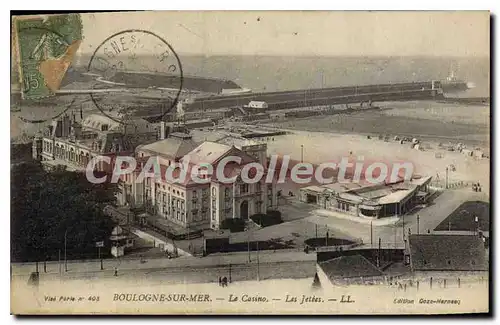 Cartes postales Boulogne Sur Mer Le Casino