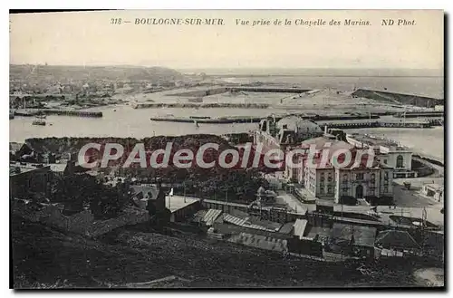 Cartes postales Boulogne Sur Mer Vue Prise De La Chapelle des marins