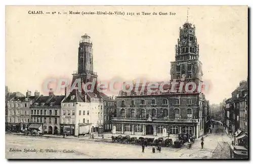 Cartes postales Calais Musee Et Tour Du Guet