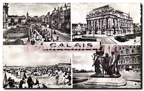 Cartes postales Calais th��tre plage Pasteur Jacquard