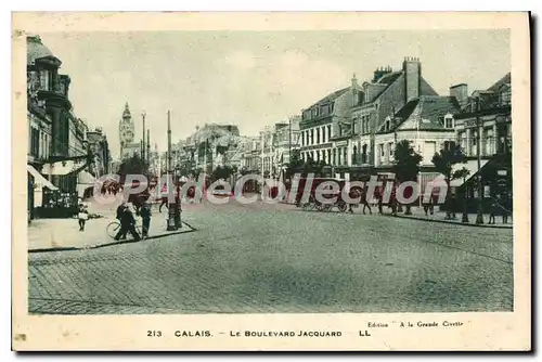 Cartes postales Calais Le Boulevard Jacquard