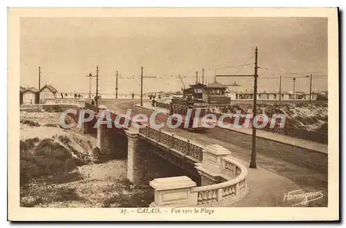 Cartes postales Calais Vue Vers La Plage