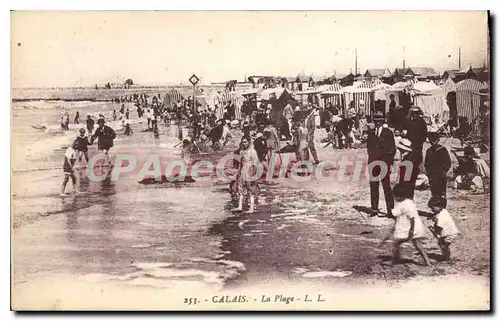 Cartes postales Calais La Plage