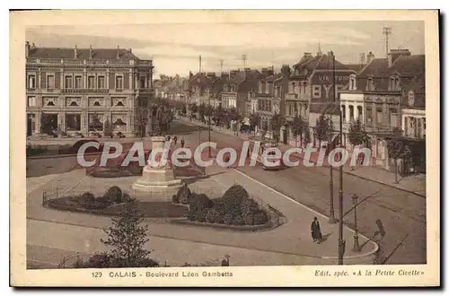 Cartes postales Calais Boulevard Leon Gambetta