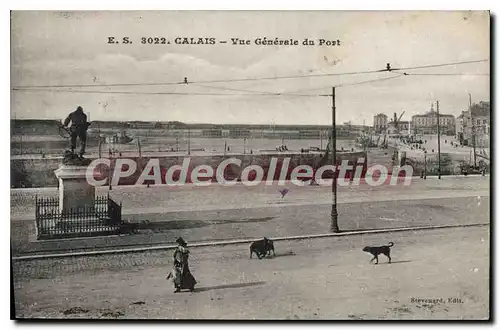 Cartes postales Calais Vue Generale Du Port