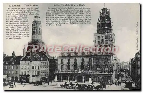 Cartes postales Calais Tour Du Guet