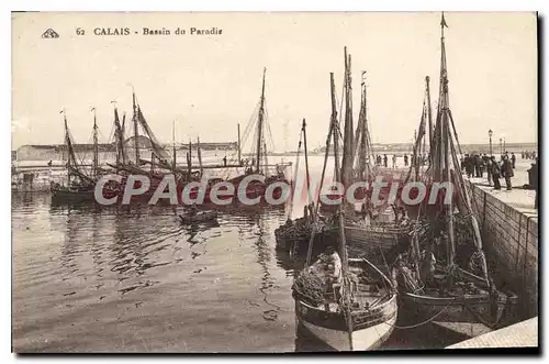 Ansichtskarte AK Calais Bassin Du Paradis
