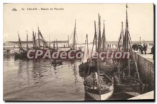 Cartes postales Calais Bassin Du Paradis