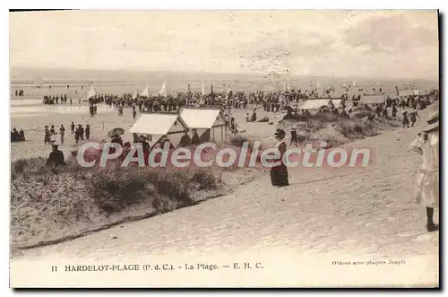 Ansichtskarte AK Hardelot Plage La Plage