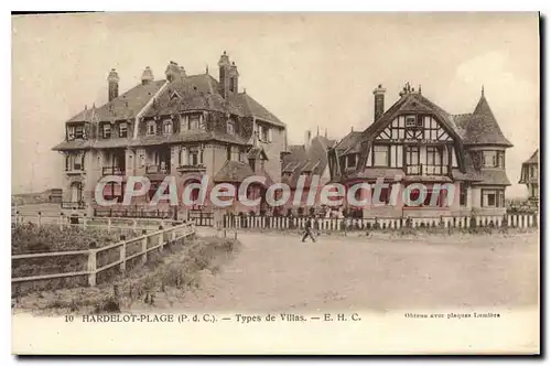 Cartes postales Hardelot Plage Types De Villas