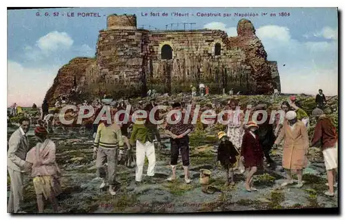 Cartes postales Le Portel Le fort de I'Heurt construit par napol�on en 1804