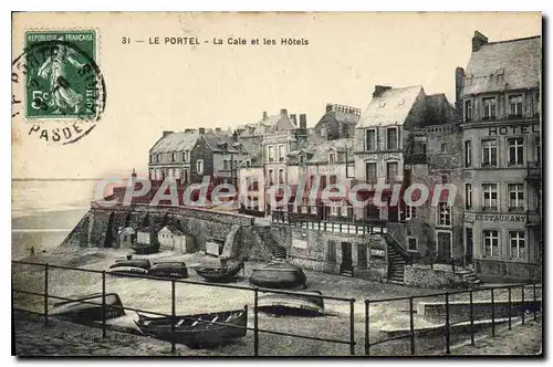 Cartes postales Le Portel La Cale Et Les Hotels