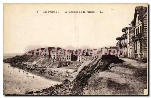 Cartes postales Le Portel Le Chemin De La Falaise