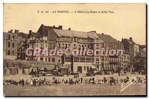 CAP Le Portel L'Hotel Des Bains Et Belle Vue