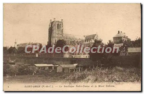 Ansichtskarte AK Saint Omer La Basilique Notre Dame