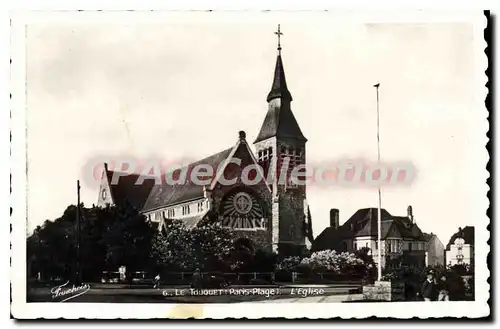 Cartes postales Le Touquet Paris Plage �glise