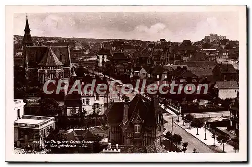 Cartes postales Le Touquet Paris Plage vue g�n�rale