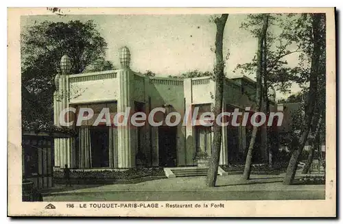 Cartes postales Le Touquet Paris Plage restaurant de la for�t