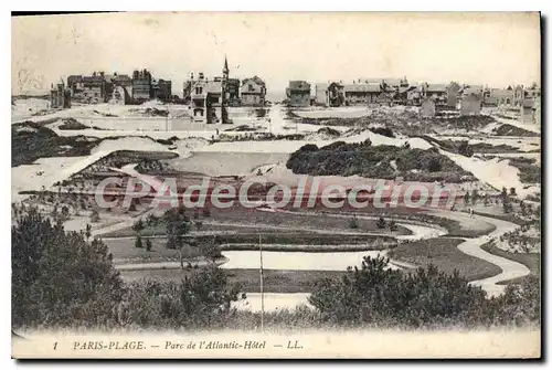 Cartes postales Le Touquet Paris Plage Parc De I'Atlantic Hotel