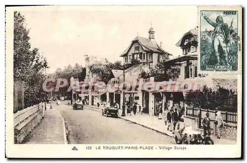 Ansichtskarte AK Le Touquet Paris Plage Village Suisse
