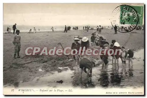 Cartes postales WIMEREUX Enfants Sur La Plage