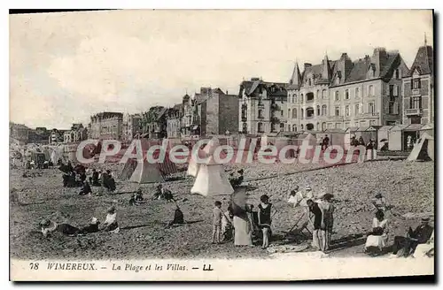 Cartes postales WIMEREUX La Plage Et Les Villas