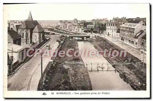 Cartes postales WIMEREUX Vue Generale Prise Du Viaduc