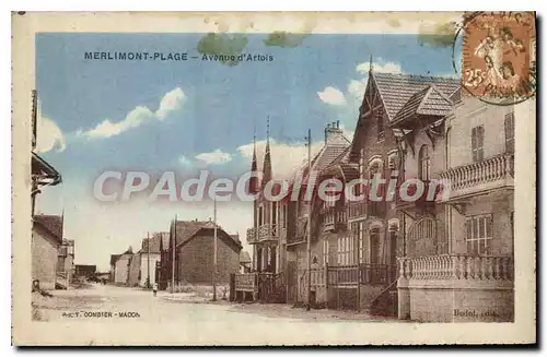 Cartes postales Merlimont Plage AVenue D'Artois