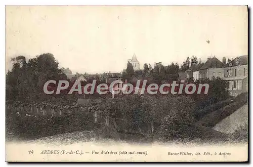 Cartes postales Ardres Vue d'Ardres Baras Willay