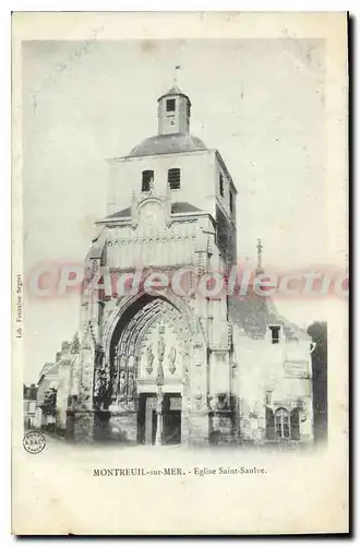 Cartes postales Montreuil Sur Mer Eglise Saint Saulve