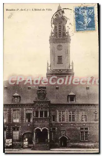 Cartes postales Hesdin L'Hotel De Ville