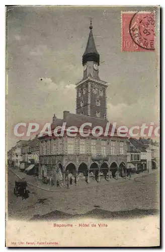 Cartes postales Bapaume Hotel De Ville