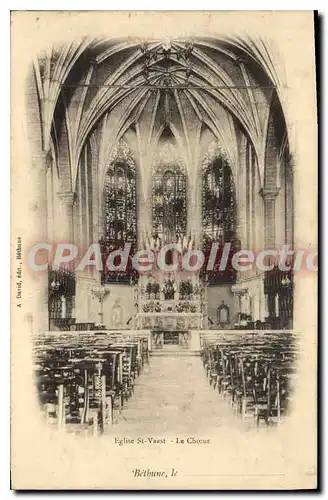 Cartes postales Bethume Eglise St Vaast