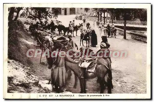 Cartes postales La Bourboule Depart De Promenade � �ne