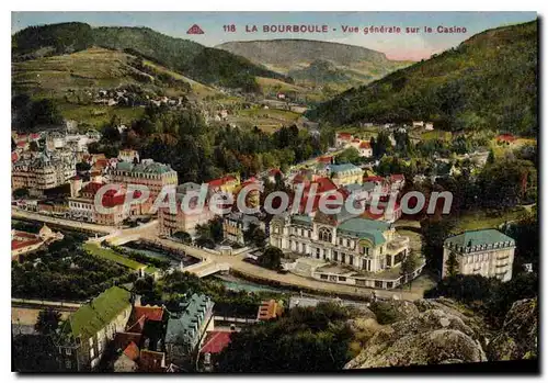 Cartes postales La Bourboule Vue Generale Sur Le Casino