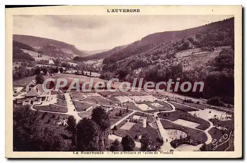 Ansichtskarte AK La Bourboule Parc D'Enfants Et Vallee De Vendeix