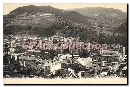 Cartes postales La Bourboule vue g�n�rale