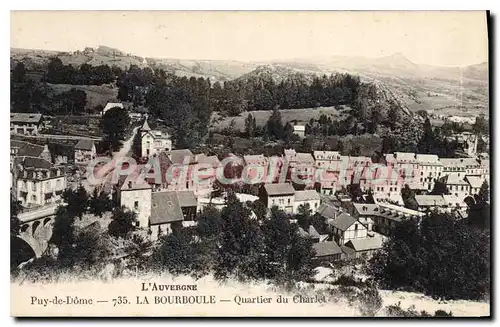 Cartes postales La Bourboule Quartier Du Charlet