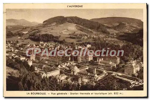 Cartes postales La Bourboule Vue Generale Station thermale