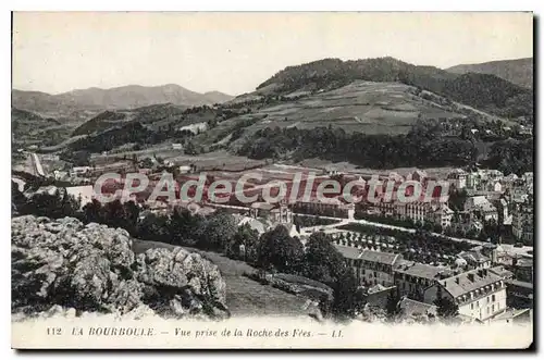 Ansichtskarte AK La Bourboule Vue Prise De La Roche Des Fees