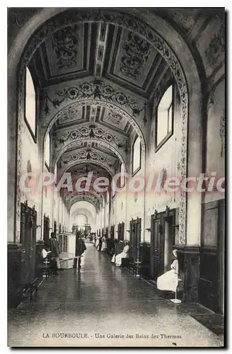 Ansichtskarte AK La Bourboule Une Galerie Des Bains des thermes