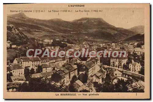 Cartes postales La Bourboule Vue Generale