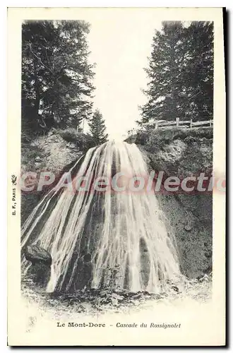 Cartes postales Le Mont Dore Cascade Du Rossignolet