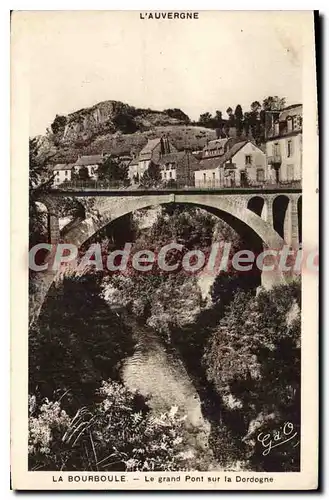 Cartes postales La Bourboule Le grand pont