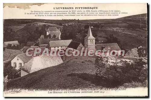 Cartes postales La Bourboule MURAT-le-QUAIRE ch�teau