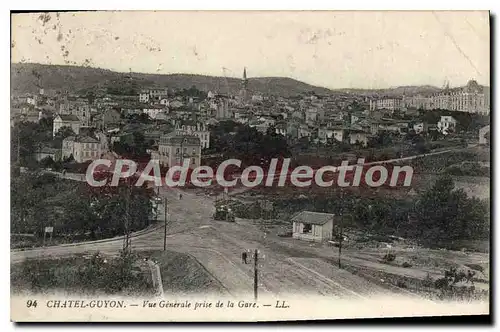 Cartes postales Chatel Guyon Vue Prise De La Gare