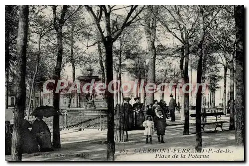 Cartes postales Clermont Ferrand Place De La Poterne